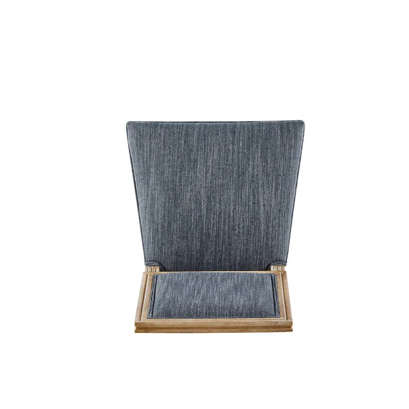 Chaise de salle à manger en bois rembourrée