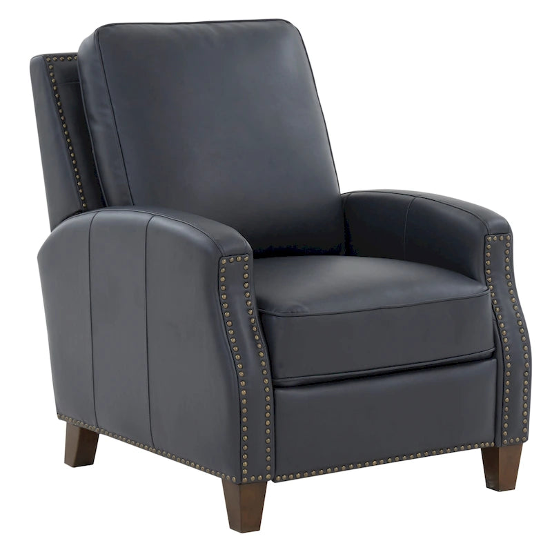 Fauteuil inclinable à pousser en similicuir