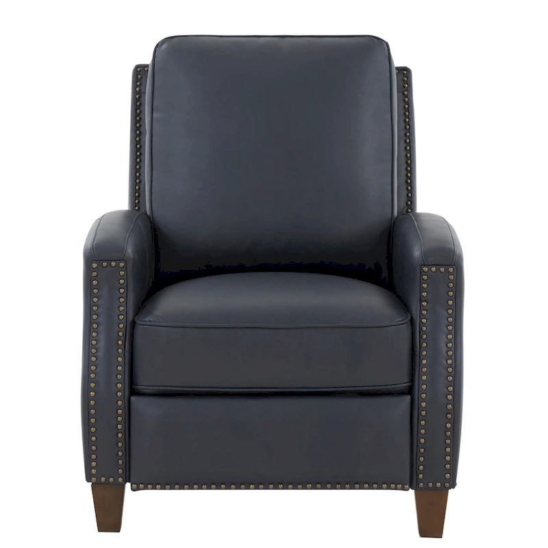 Fauteuil inclinable à pousser en similicuir