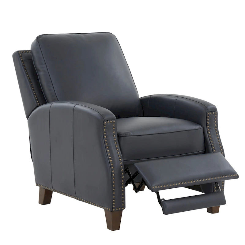 Fauteuil inclinable à pousser en similicuir