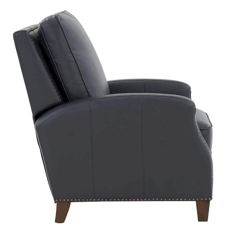 Fauteuil inclinable à pousser en similicuir