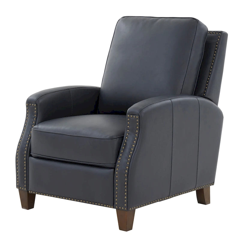 Fauteuil inclinable à pousser en similicuir