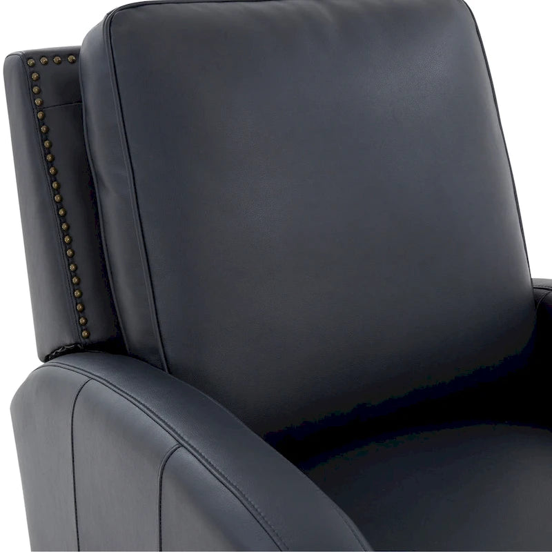 Fauteuil inclinable à pousser en similicuir