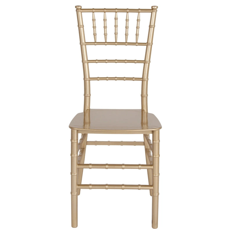 Chaise empilable en résine - 15L x 18,75P x 35H - 15L x 18,75P x 35H