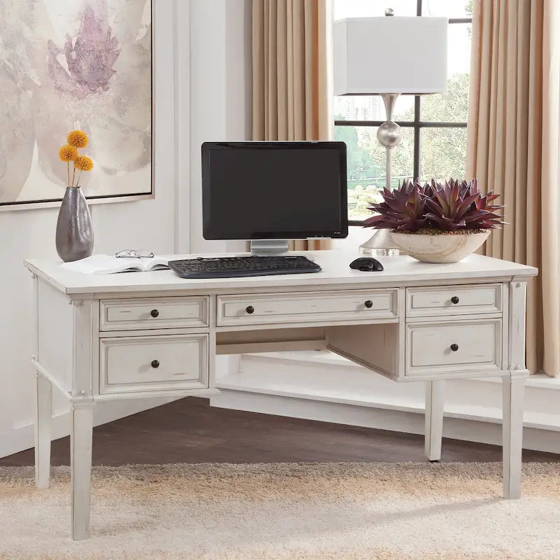 Vintage 60-inch Storage Desk