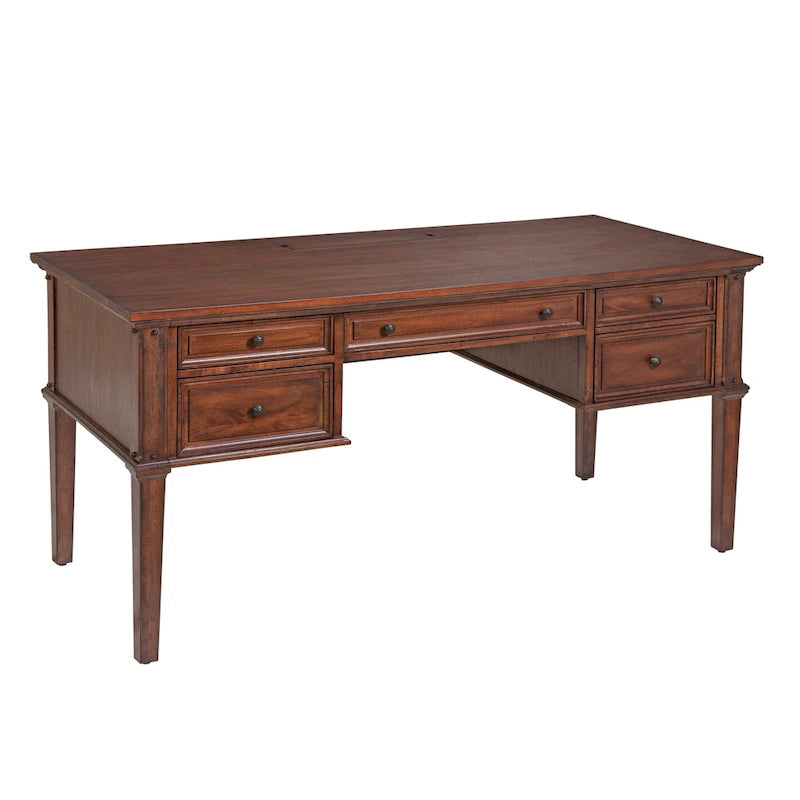 Vintage 60-inch Storage Desk