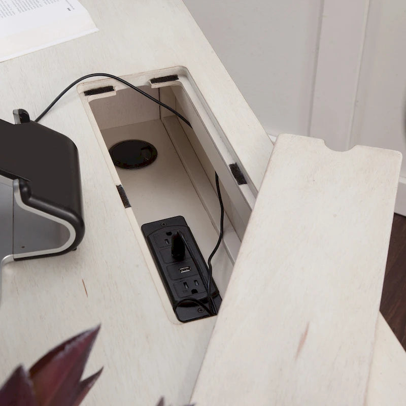 Vintage 60-inch Storage Desk