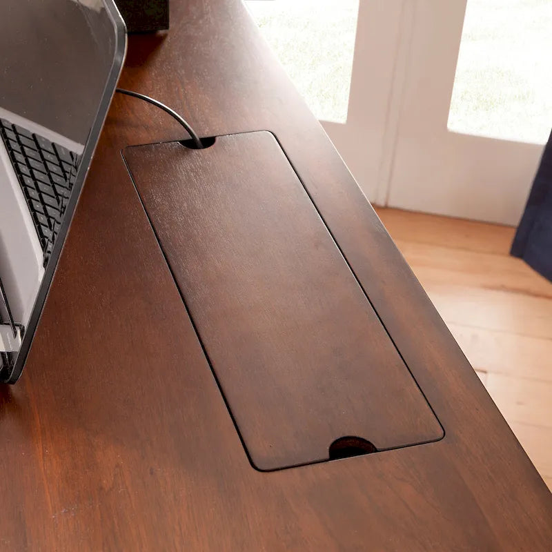 Vintage 60-inch Storage Desk