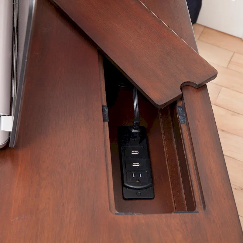 Vintage 60-inch Storage Desk