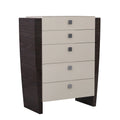 Refined Beige High Gloss Chest
