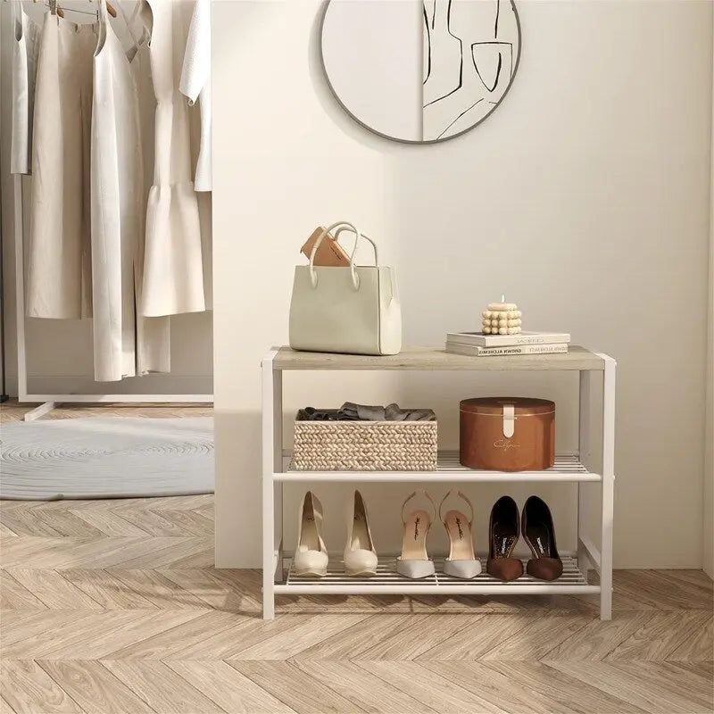 Étagère à chaussures à 3 niveaux - 11,8P x 23,23L x 16,9H