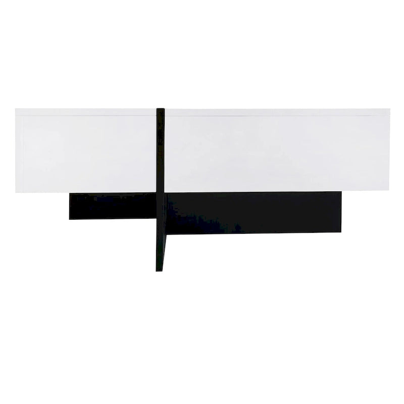 Table basse avec 4 compartiments de rangement cachés