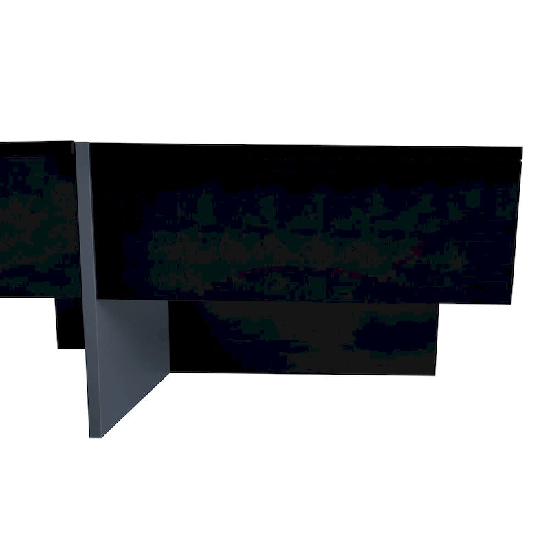 Table basse avec 4 compartiments de rangement cachés